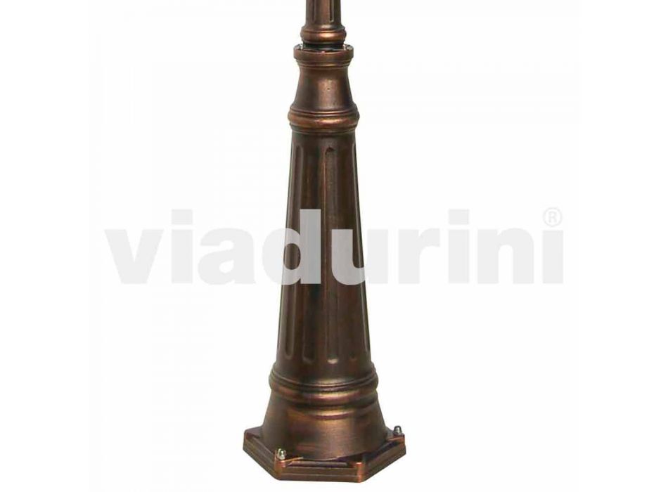 Anika classic hliníková zahradní lampa vyrobená v Itálii Viadurini