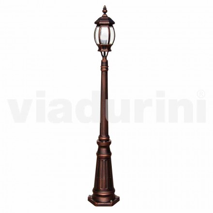 Venkovní lampa s hliníkovým světlem vyrobeným v Itálii, Anika Viadurini
