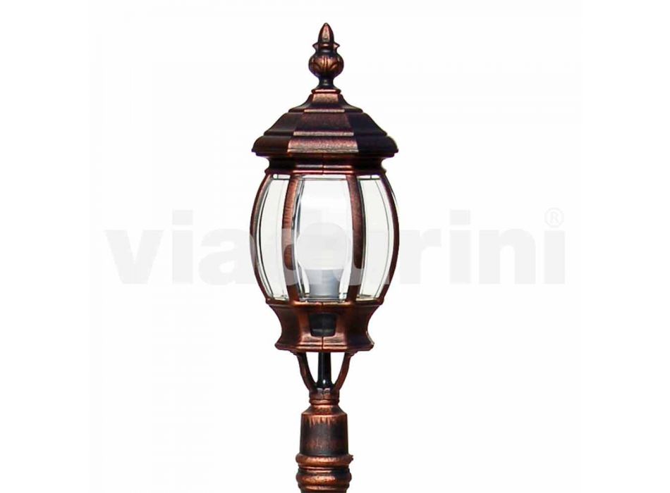 Venkovní lampa s hliníkovým světlem vyrobeným v Itálii, Anika Viadurini