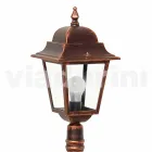 Nízká hliníková venkovní lampa vyrobená v Itálii, Aquilina Viadurini