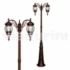 Klasická venkovní svítilna v hliníkovém odlitku vyrobeném v Itálii, Anika Viadurini