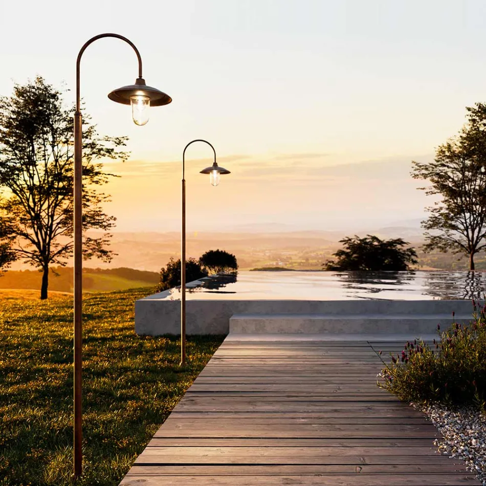 Venkovní lampa s mosazným rámem Made in Italy - Snail Viadurini