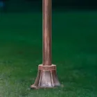 Venkovní lampa z klasického ručně malovaného dekorovaného hliníku - Janov Viadurini