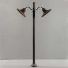 Venkovní kandelábr z hliníku a galestro Made in Italy - Toscot Spoleto Viadurini