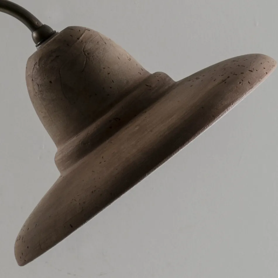 Venkovní kandelábr z hliníku a galestro Made in Italy - Toscot Spoleto Viadurini