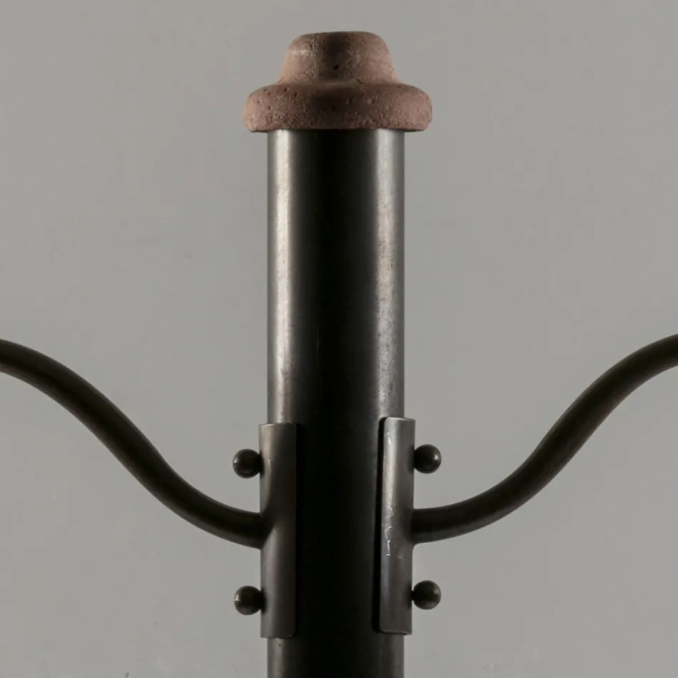 Venkovní kandelábr z hliníku a galestro Made in Italy - Toscot Spoleto Viadurini