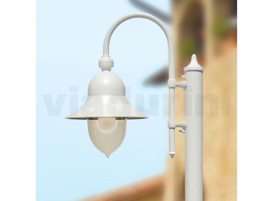 Venkovní lampa ve vintage stylu z hliníku Made in Italy - Cassandra Viadurini