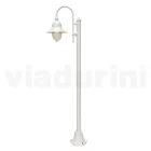 Venkovní lampa ve vintage stylu z hliníku Made in Italy - Cassandra Viadurini