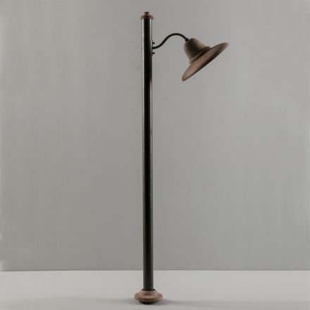 Zahradní lampa z hliníku a galestro vyrobená v Itálii - Toscot Spoleto Viadurini