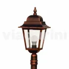 Zahradní lampa v tlakovém odlitku vyrobeném v Itálii, Aquilina Viadurini