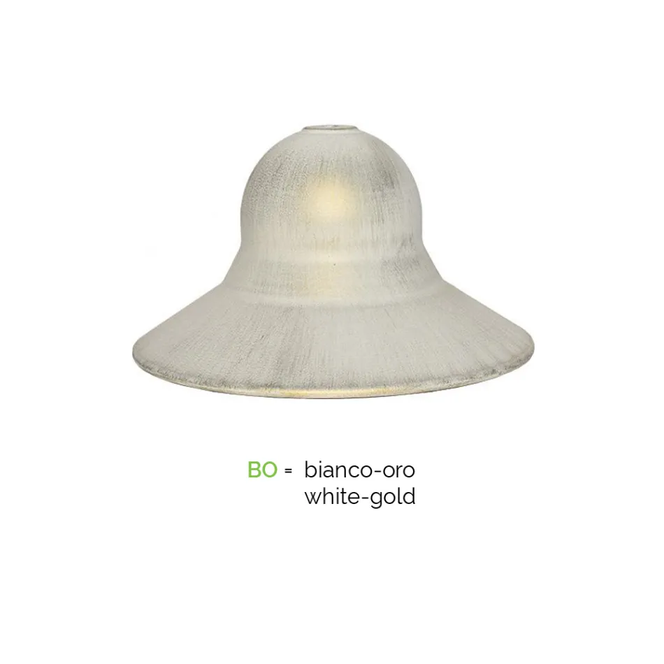 Vintage zahradní lampa 2 světla z hliníku Made in Italy - Cassandra Viadurini