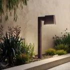 Venkovní lampa ze starožitného hnědého kovu 2 Heights - Saint Tropez od Il Fanale Viadurini