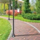 Venkovní lampa ve vintage stylu z antracitového hliníku Made in Italy - Belen Viadurini