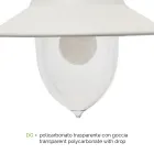 Zahradní lampa se 3 světly z hliníku Made in Italy - Cassandra Viadurini