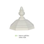 Zahradní lampa ve vintage stylu z bílého hliníku Made in Italy - Dodo Viadurini