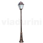 Zahradní lampa ve vintage stylu z hliníku a skla Made in Italy - Doroty Viadurini