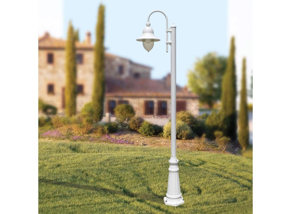 Zahradní lampa ve vintage stylu z hliníku Made in Italy - Cassandra Viadurini