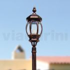 Lampa ve stylu Vintage z tlakově litého hliníku Made in Italy - Leona Viadurini