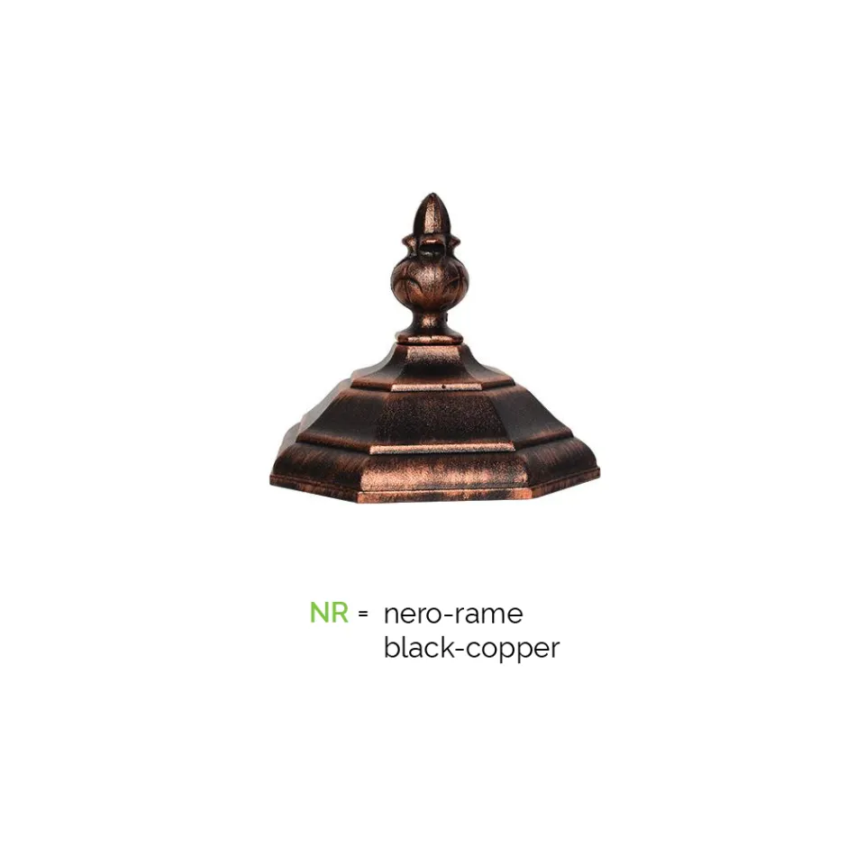 Lampa ve stylu Vintage z tlakově litého hliníku Made in Italy - Leona Viadurini