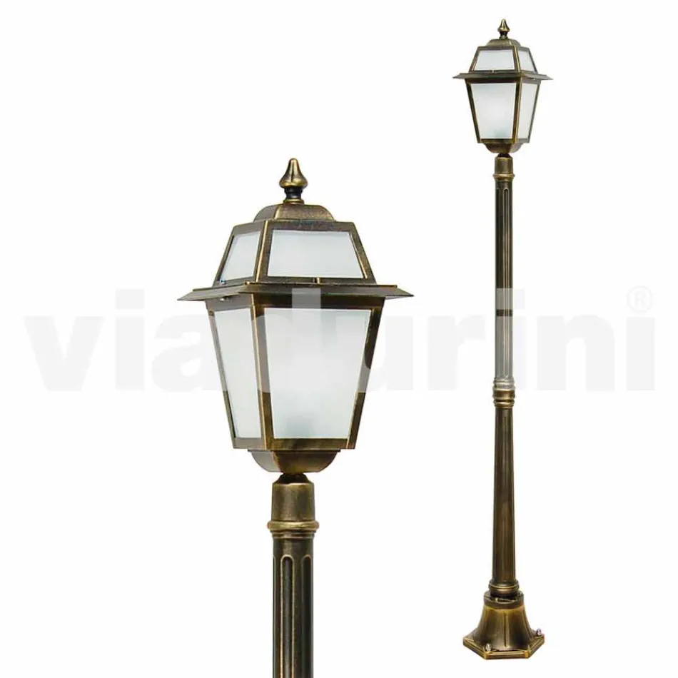 Pouliční svítidlo pro klasický outdoor vyrobený v Itálii, Kristel Viadurini