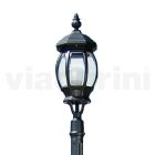 Vintage venkovní lampa z antracitového hliníku Made in Italy - Empire Viadurini