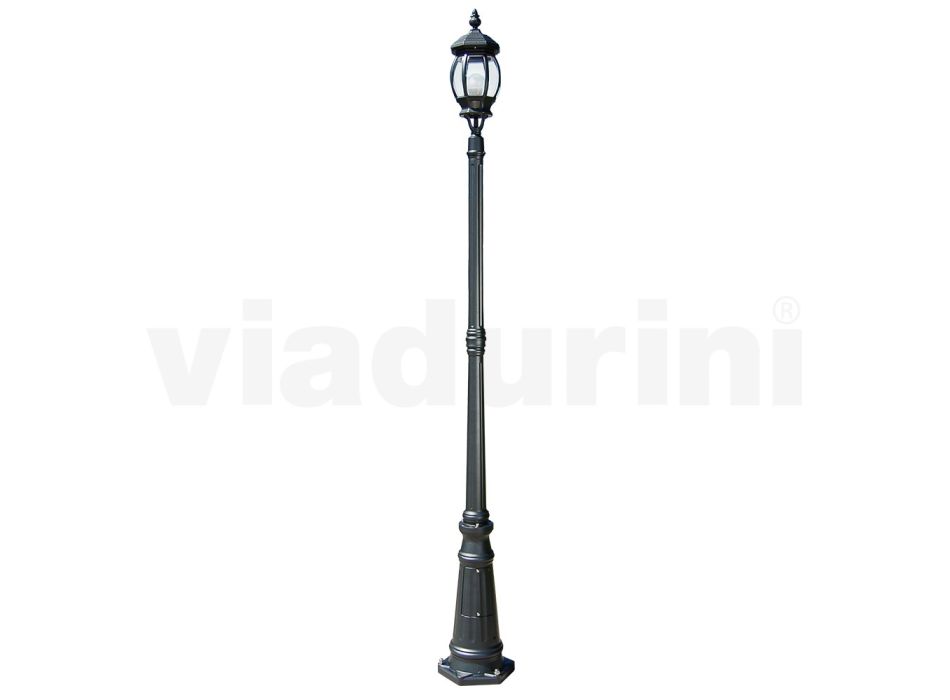 Vintage venkovní svítidlo z antracitového hliníku Made in Italy - Empire Viadurini
