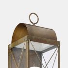 Nástěnná lucerna s mosaznou svíčkou klasického designu - Lanterne od Il Fanale Viadurini