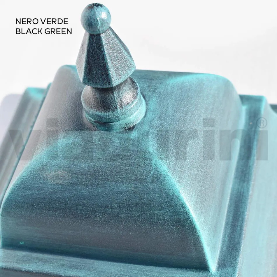 Venkovní lucerna ze skla a hliníku v 5 různých provedeních - Alchymista Viadurini