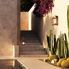 Il Fanale železná nebo mosazná venkovní nástěnná lucerna Viadurini