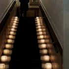 Vonná lucerna ve vosku Scratched Effect s čajovou svíčkou Made in Italy - Famme Viadurini