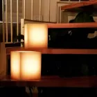 Vonná lucerna ve vosku Scratched Effect s čajovou svíčkou Made in Italy - Famme Viadurini