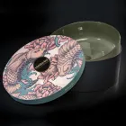 Zelené žáruvzdorné hliněné umyvadlo Made in Italy - Tatiana Viadurini