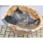 Návrh umyvadlového podstavce z přírodního kamene Ley, ručně vyrobený Viadurini