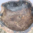 Návrh umyvadlového podstavce z přírodního kamene Ley, ručně vyrobený Viadurini