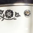 Vestavěný barokní umyvadlo v ohniště vyrobené v Itálii, Otis Viadurini