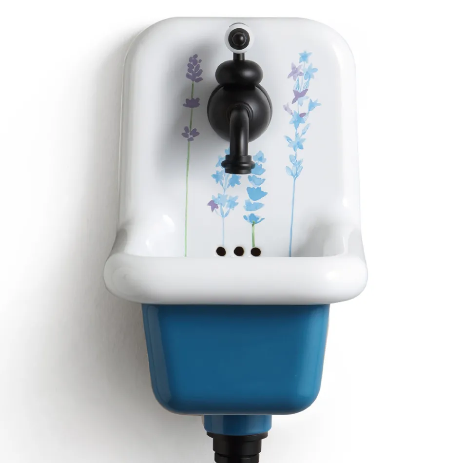 Moderní designové vzorované keramické nástěnné umyvadlo 26 cm - Jordan Viadurini