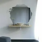 Moderní designové umyvadlo ve tvaru listu Faruglium Viadurini