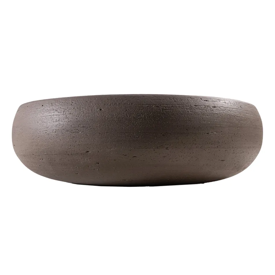 Koupelnové umyvadlo na desku ze žáruvzdorné hlíny Made in Italy - Diego Viadurini