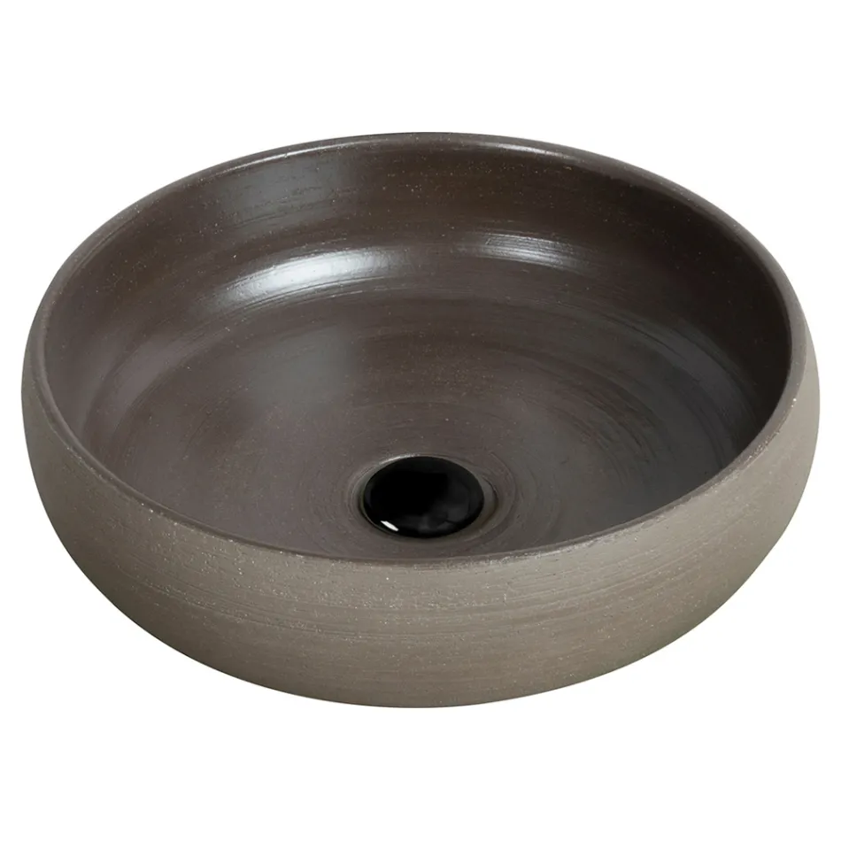 Koupelnové umyvadlo na desku ze žáruvzdorné hlíny Made in Italy - Diego Viadurini