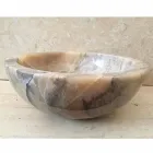 Umývadlo v přírodním onyxovém kameni Ana, ručně vyrobené Viadurini