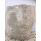 Návrh koupelny umyvadlo v přírodním kameně Moře, unikátní kus Viadurini