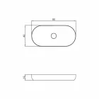 Moderní designový umyvadlo vyrobené v Itálii Dalmine Maxi Viadurini