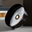 Koupelnové umyvadlo z ručně soustružené porcelánové kameniny Made in Italy - Šipky Viadurini