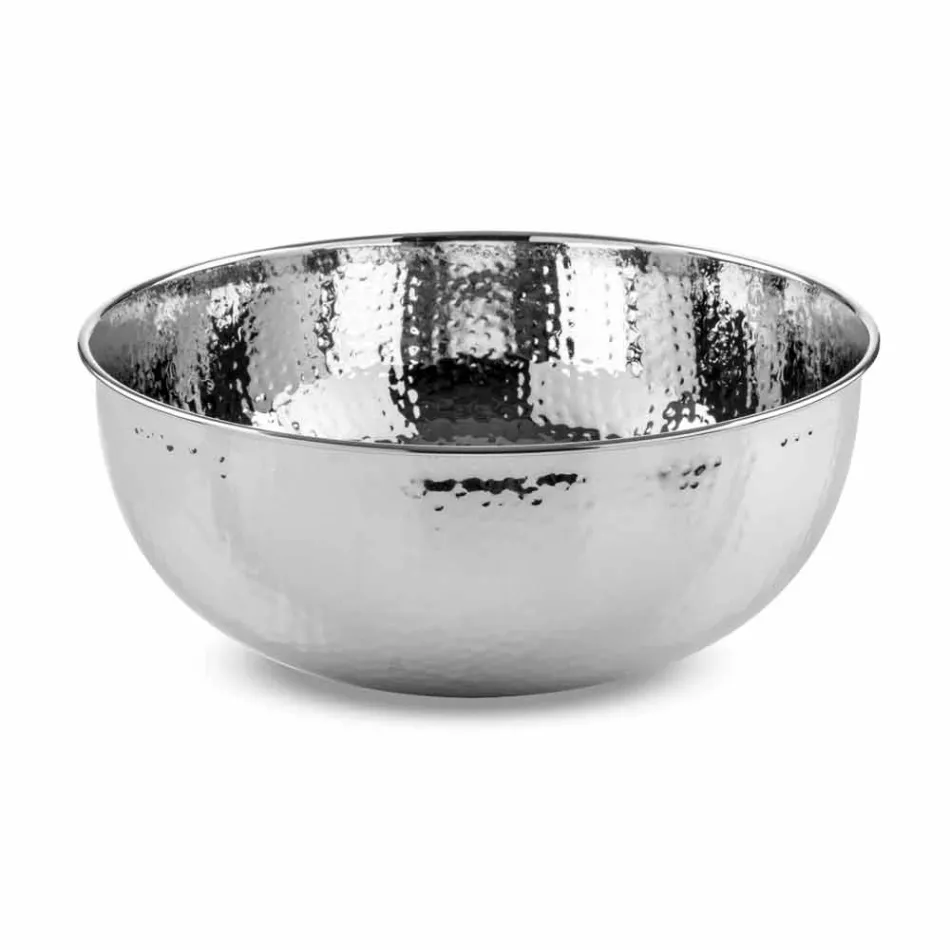 Kulaté umyvadlo na desku z chromované mosazi - diamant Viadurini