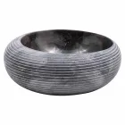 Kruhové umyvadlo v ručním mramoru, Bubbio Viadurini