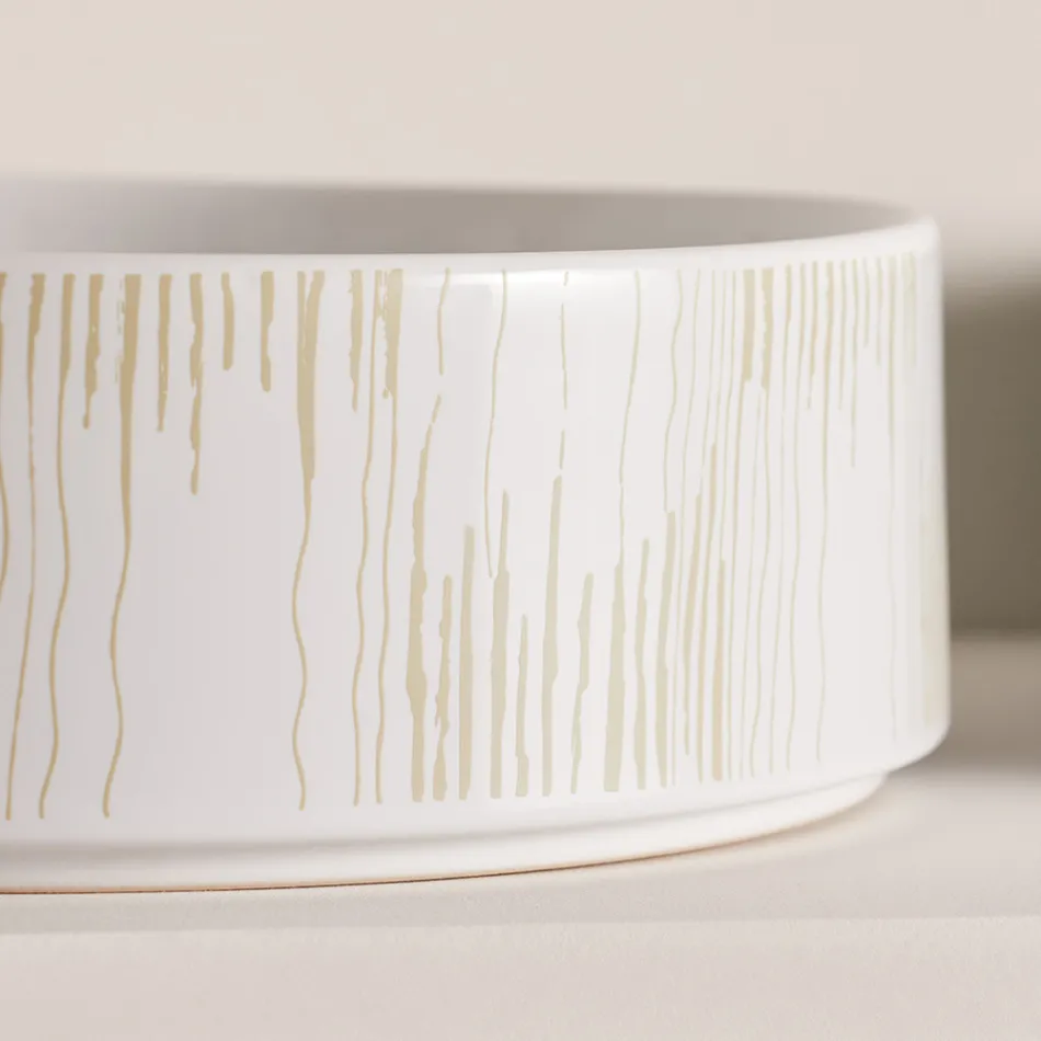 Umyvadlo na desku do koupelny z porcelánové kameniny Made in Italy - Obálka Viadurini