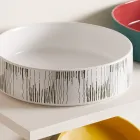 Umyvadlo na desku do koupelny z porcelánové kameniny Made in Italy - Obálka Viadurini