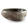 Umyvadlo na desku Artisan v přírodním kameni Modern River - Aurea
