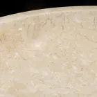 Bílý deska z přírodního kamene Ziva, unikátní kus Viadurini