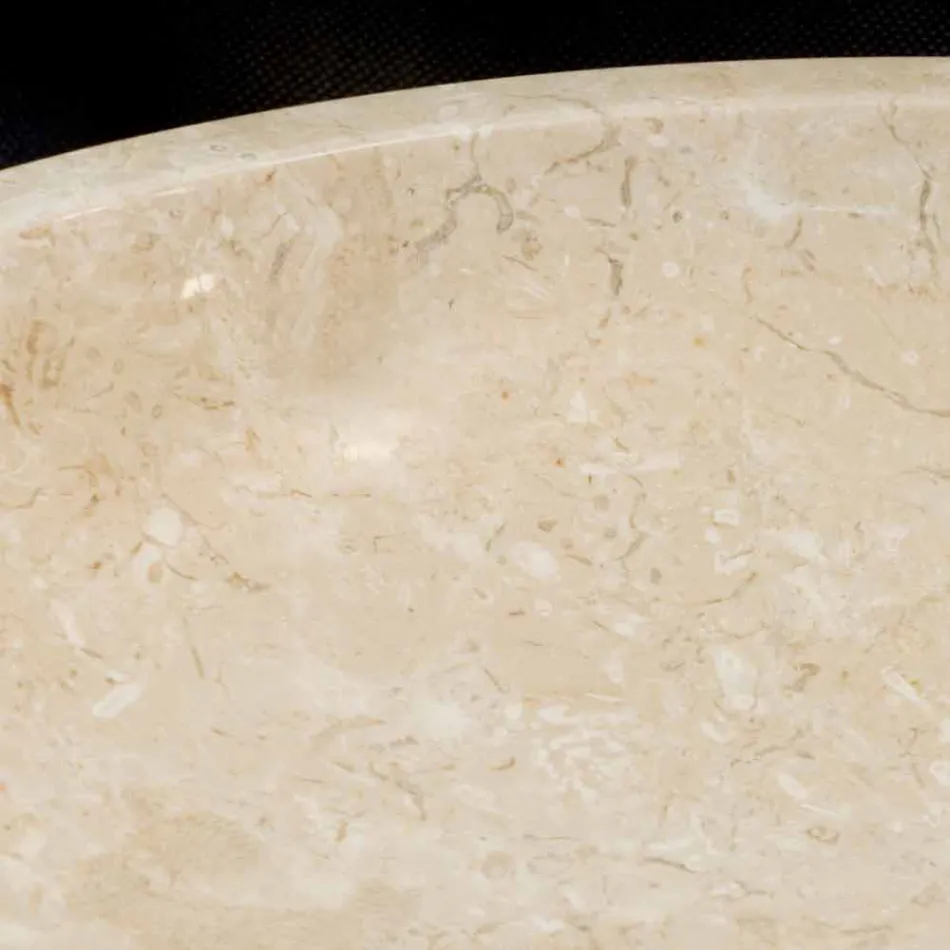 Bílý deska z přírodního kamene Ziva, unikátní kus Viadurini